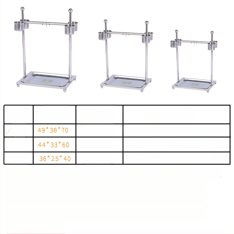 Подова стойка за папагала – неръждаема стомана, издръжлива, за птици.