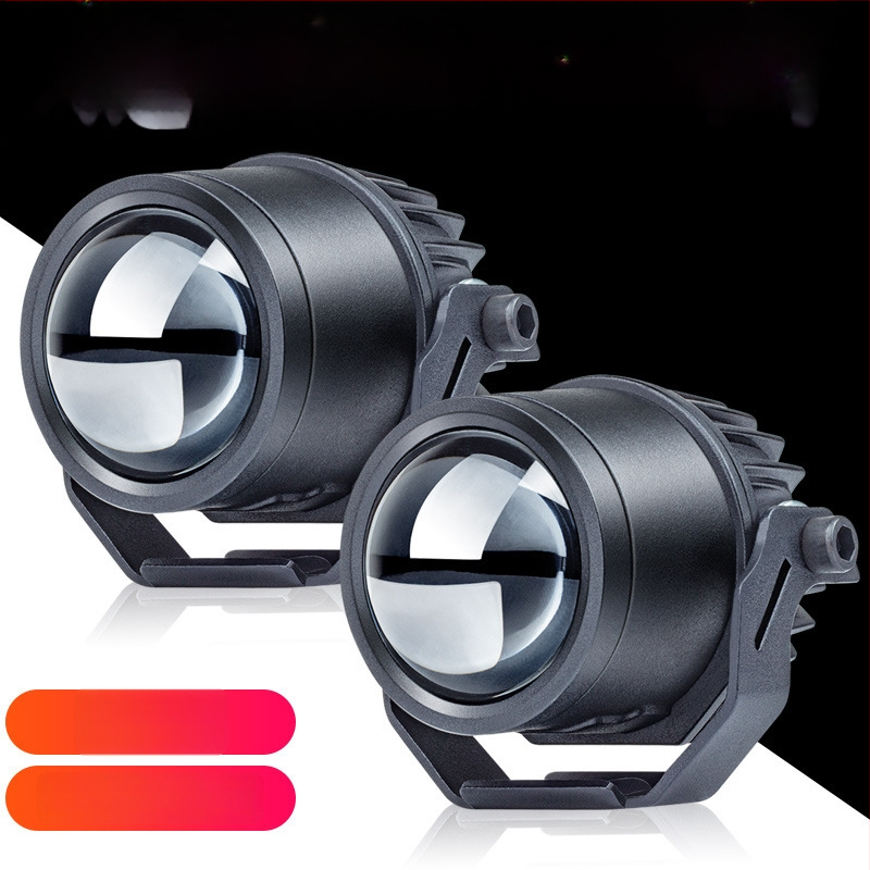 Motocyklistický LED reflektor A9, 30W, 12-85V, viac ako 5000 lm, 6000K, krátky a dlhý lúč