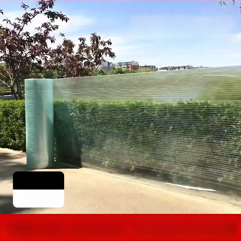 FRP polopriesvitný panel slnečného svetla pre skleník a slnečnú miestnosť, plochý typ, hrúbka 8–10 mm