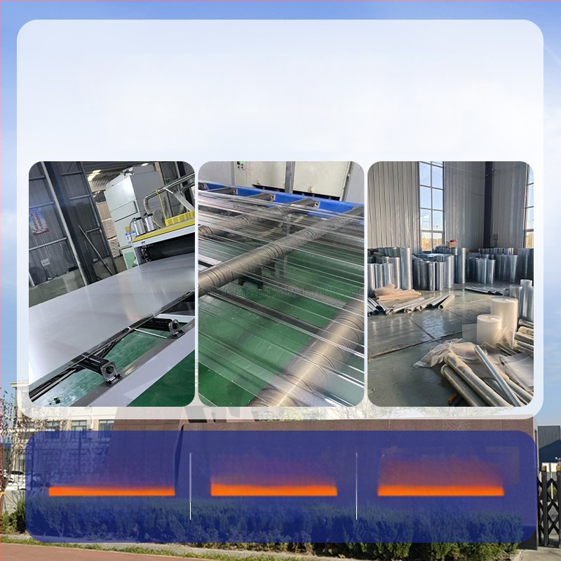 FRP denný svetelný panel – proti korózii, požiarnu odolnosť, tepelnoizolačný, polopriesvitný, vysoká priezračnosť