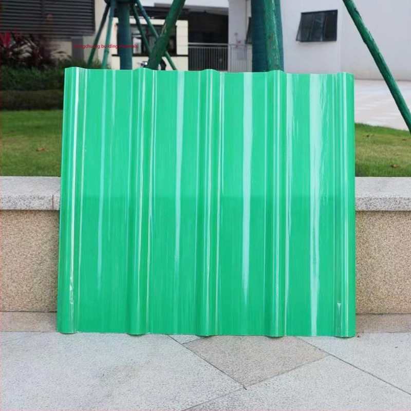 FRP svetelná strešná platňa, typ 840, priehľadná, PC svetelná doska, Hongchuang značka