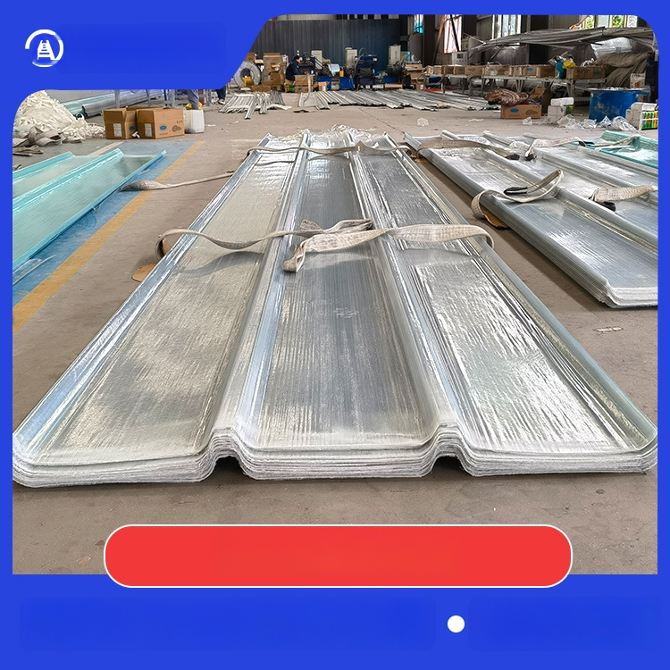 FRP priehľadné panely s oceľovými okrajmi, nehorľavé, UV odolné, svetelná prechodnosť ≥70%, pre strešné osvetlenie oceľových konštrukcií (Typy 470/760/820/940/1410)