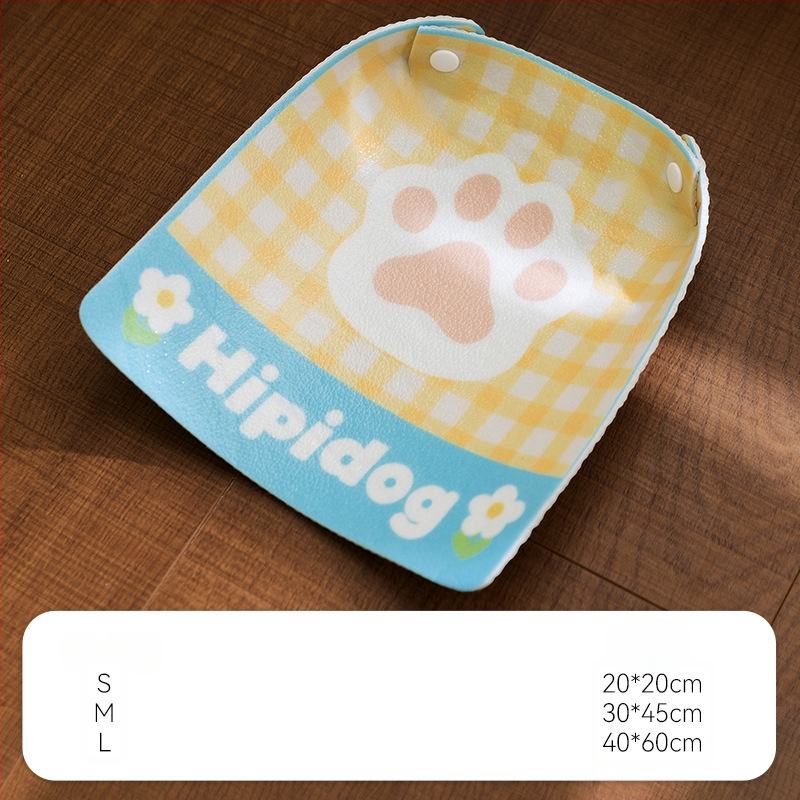 Plastmassist kasside söögialus – tilkade vältimine, libisemisvastane, veekindel, hõlpsasti puhastatav