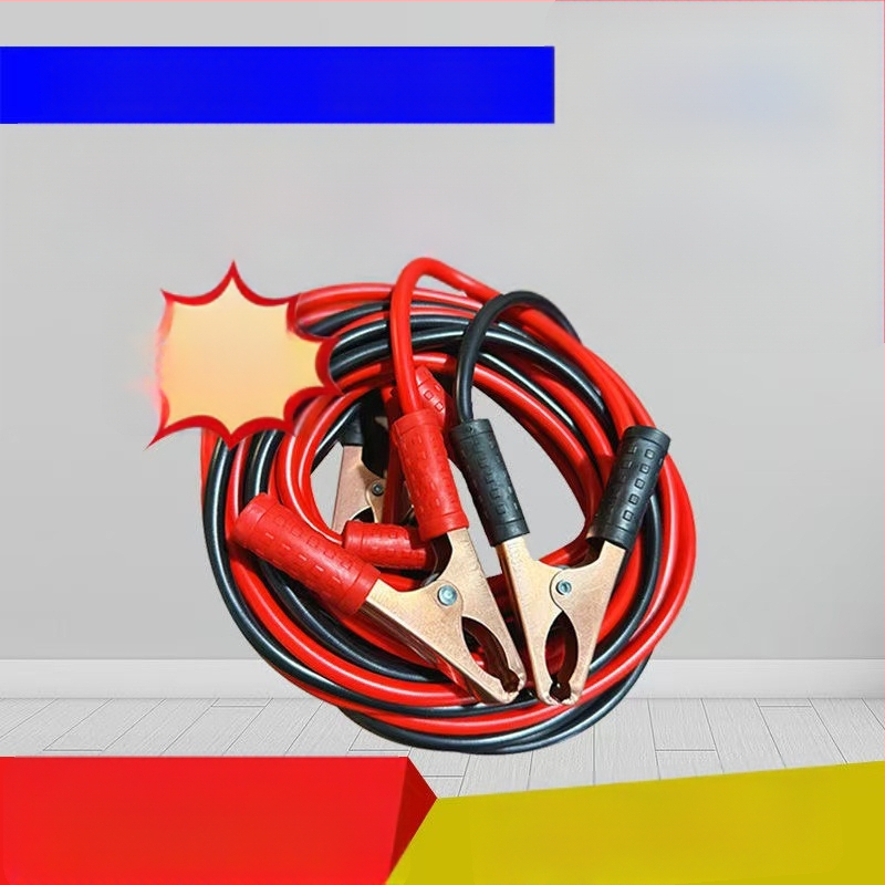 Sada káblov na štartovanie batérie so svorkami, núdzové štartovacie káble, 600A, nástrojový set, pripravený na vlastnú značku