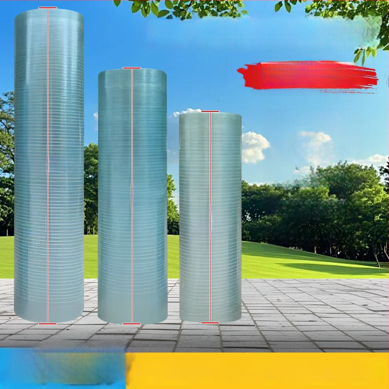 FRP čiastočne priesvitný svetelný panel pre skleník a slnečnú miestnosť, plochý panel typu strešnej škridle