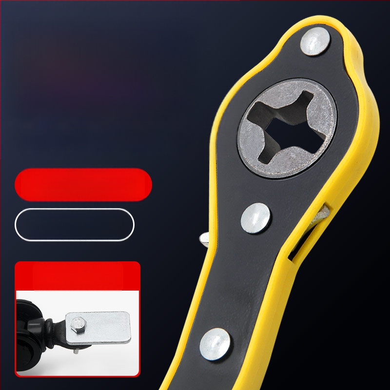 Hydraulický zdvihák na auto a ráčňový kľúč – sada nástrojov na výmenu rezervnej pneumatiky, model 1818