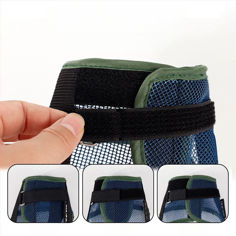 Koera suu mask koos hingava võrguga – ennetab hammustamist, haukumist ja kontrollimatut söömist (Kood: MZ-2201; Materjal: Polüester; Päritoluriik: Muu; Import: Jah; Bränd: MAIZAI)