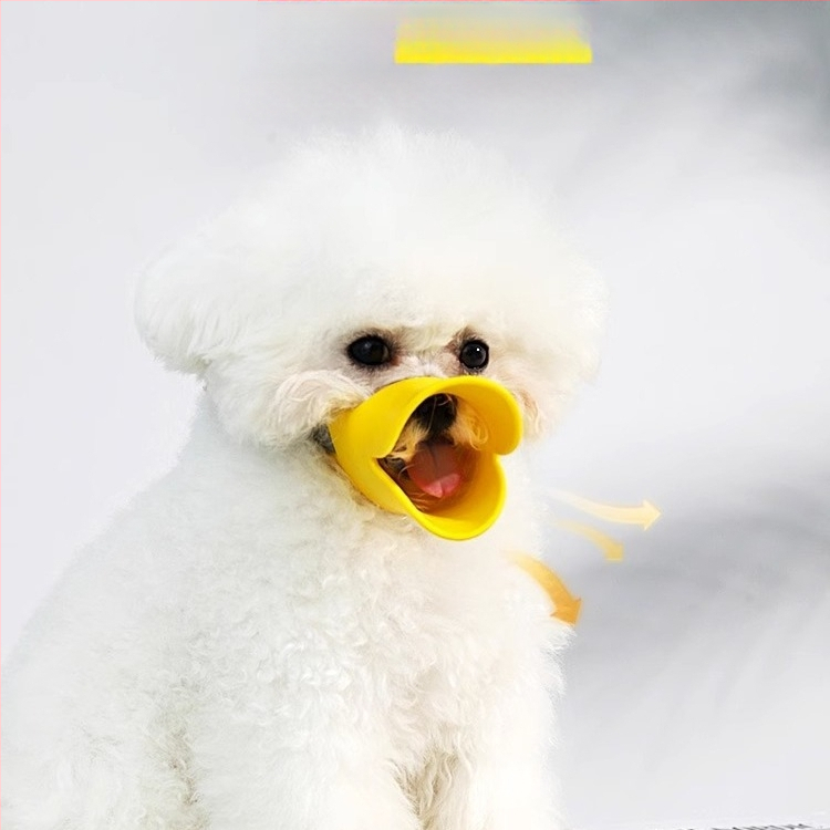 Silikoonist koera suuümbris anti-hammustamise ja anti-laukumise funktsioonidega, takistab söömist, väikestele ja keskmistele koertele