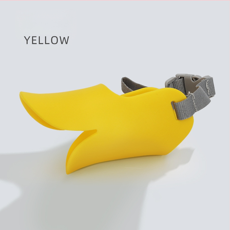 Silikoonist koera suuümbris anti-hammustamise ja anti-laukumise funktsioonidega, takistab söömist, väikestele ja keskmistele koertele