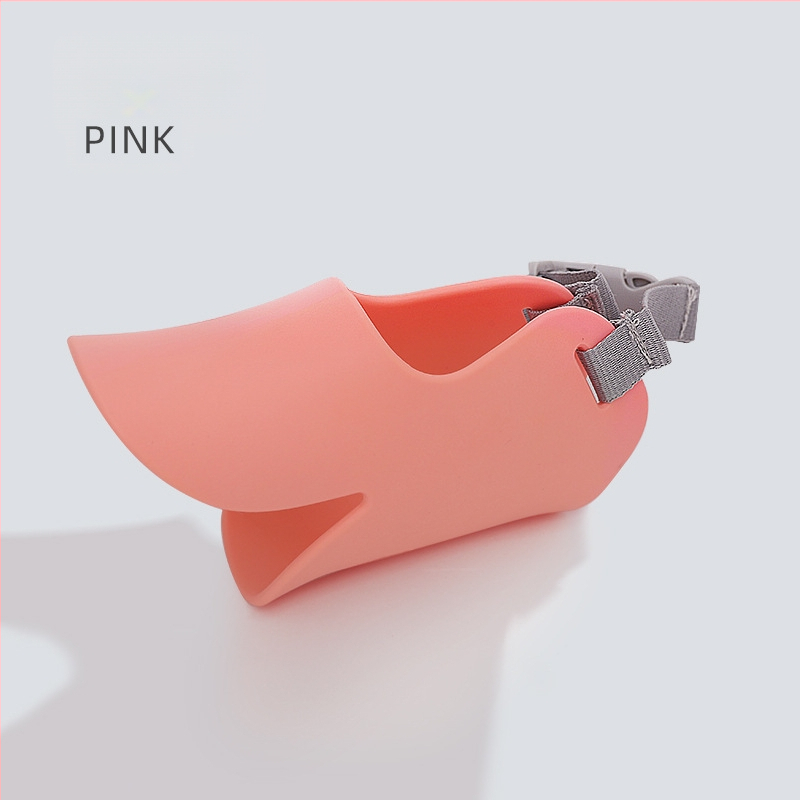 Silikoonist koera suuümbris anti-hammustamise ja anti-laukumise funktsioonidega, takistab söömist, väikestele ja keskmistele koertele