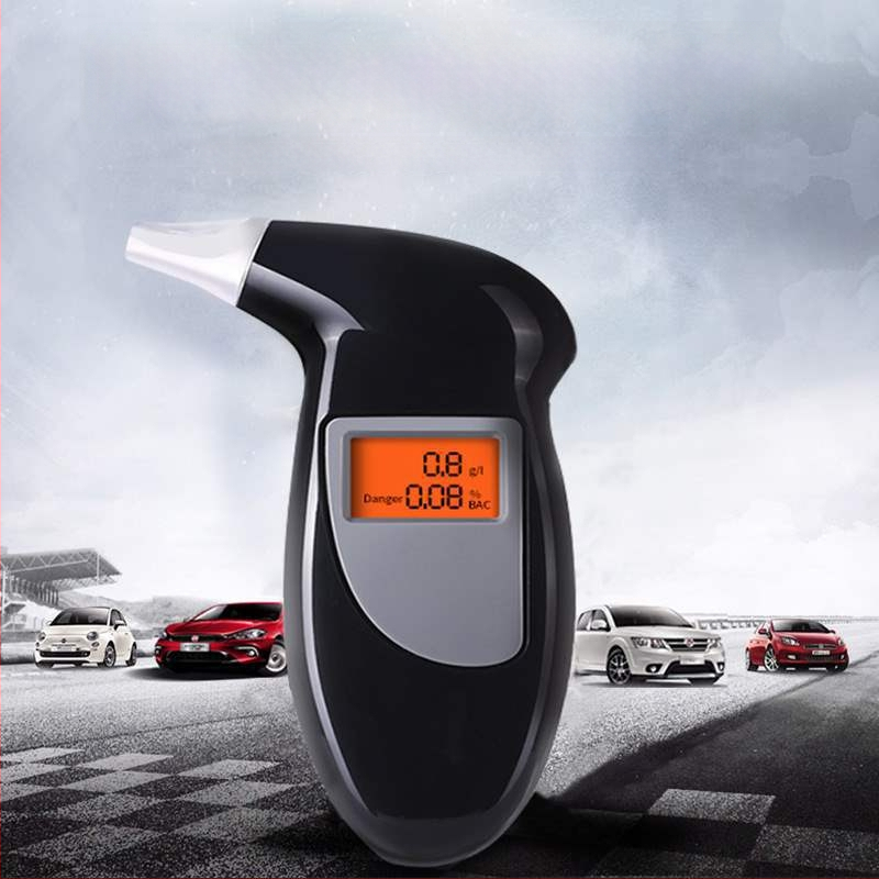 Automobilový dychový tester alkoholu – vysoká presnosť, ABS plast, prispôsobiteľný
