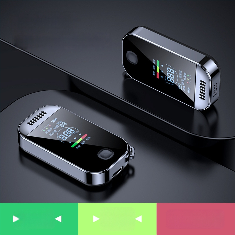 Automobilový dychový tester alkoholu Bymaocar ABS — prenášateľný tester alkoholu s digitálnym displejom a hlasovým upozornením; možnosť súkromnej značky a prispôsobenia