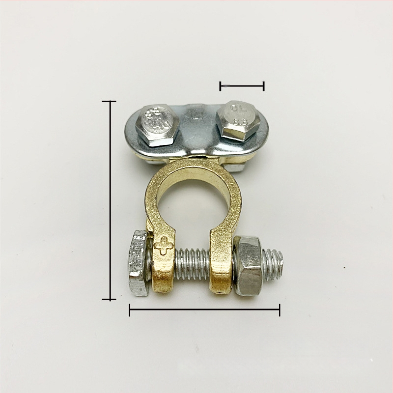 Batériová terminálová svorka a konektor, dvojstranná kabelová svorka, Model 17, prispôsobená výroba
