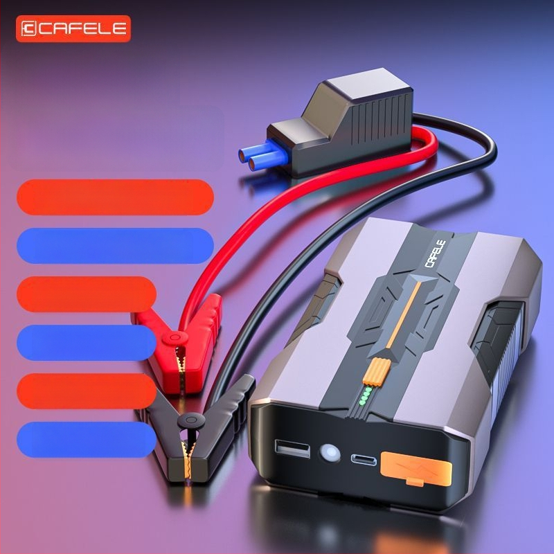 ANNENG štartér do auta s kompresorom a power bankou — všetko v jednom, ultra tenké prenosné ABS telo, model MC6603