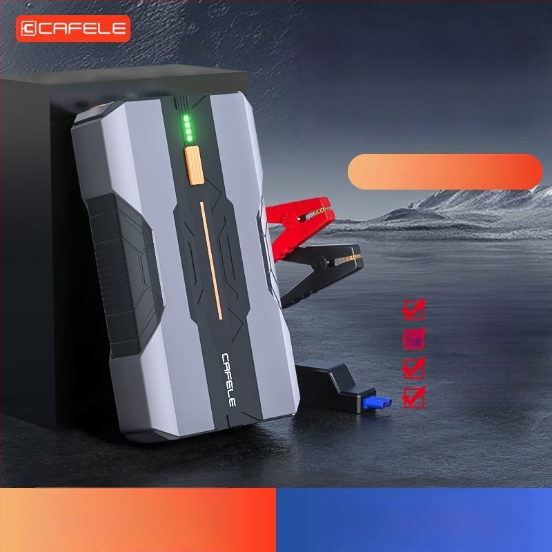 ANNENG štartér do auta s kompresorom a power bankou — všetko v jednom, ultra tenké prenosné ABS telo, model MC6603