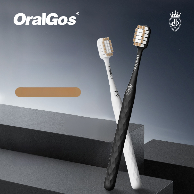 Oralgos ručna četkica DB-XA007, paket dva, mekane dlačice, široka glava, zaštita desni, protuklizna ručka