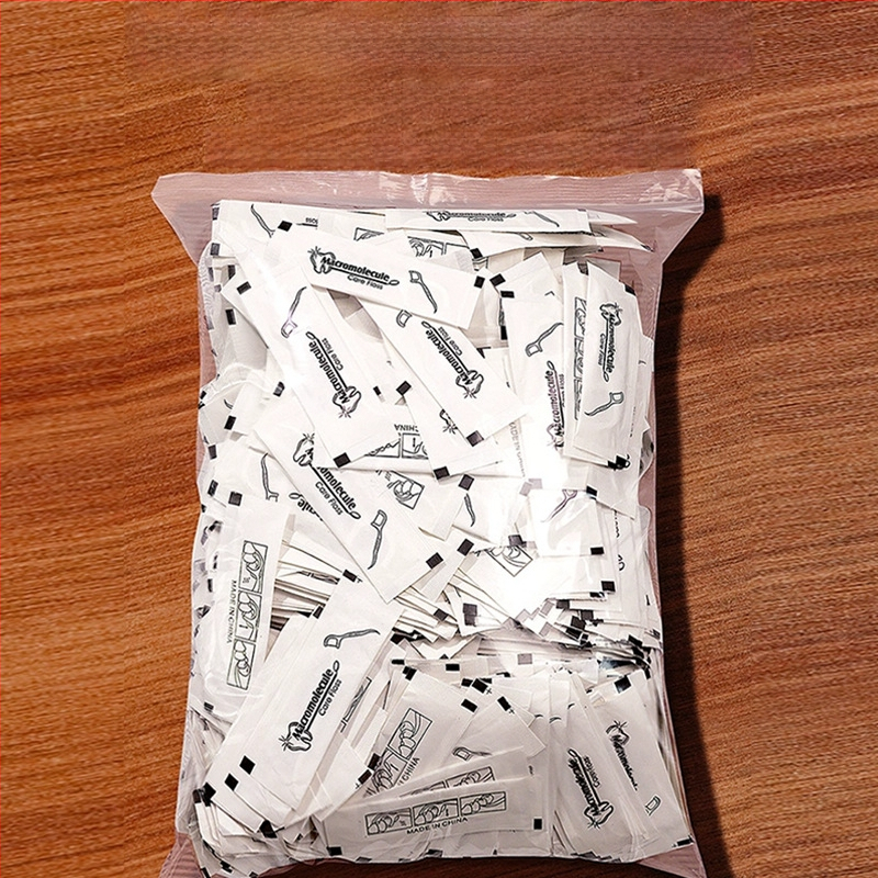 Dentálne špáradlá s niťou, individuálne balené, jednorazové, ultra tenké, s vysokou pevnosťou, na domáce aj klinické použitie