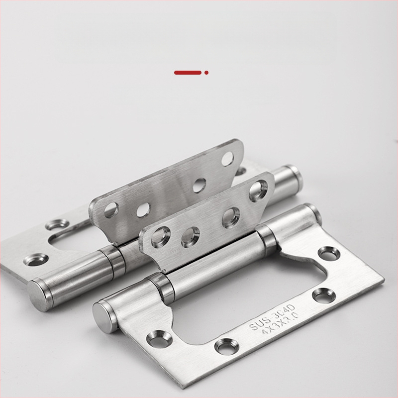 Ložiskový pánt pre vnútorné dvere, nerezová oceľ 304, offset dizajn, brúsený povrch, tichý chod