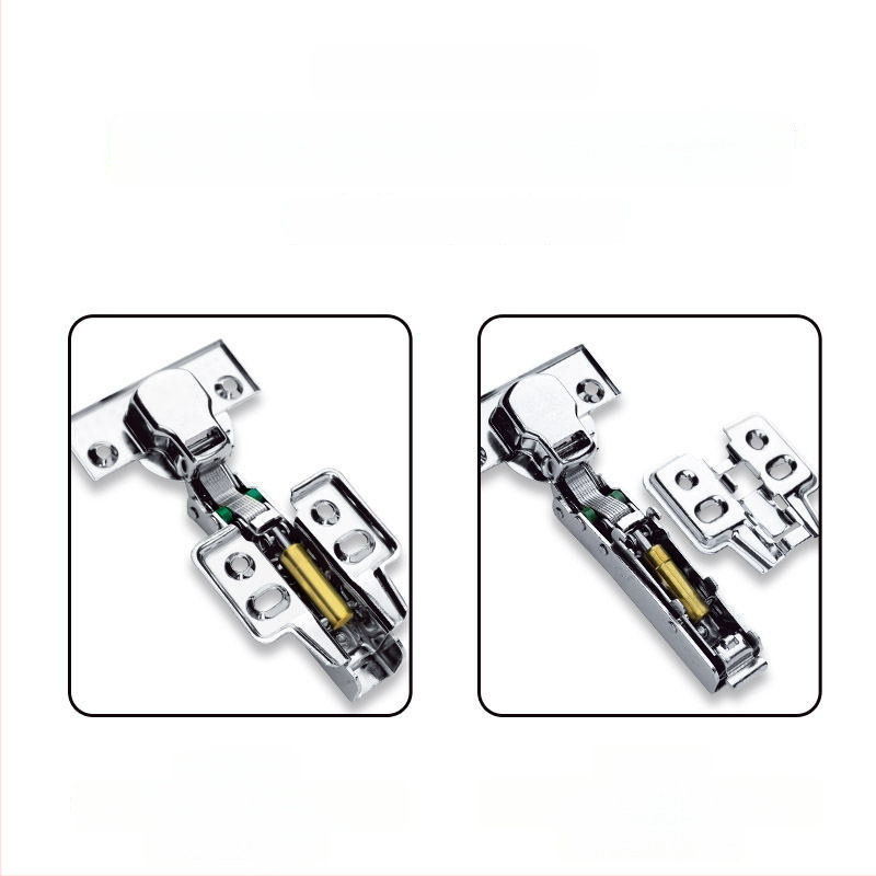 Hydraulický pánt skrinky z nehrdzavejúcej ocele 201, model 920B, povrch leštený a elektroplátovaný