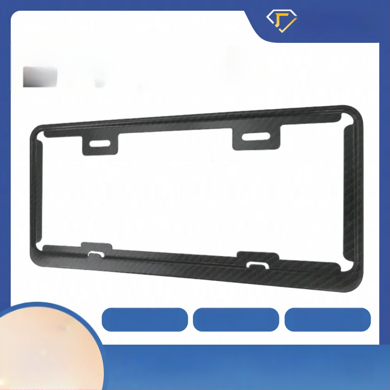 Taiwanský rám na poznávaciu značku, model XC-W270, nehrdzavejúca oceľ, Xingchang, univerzálne použitie.