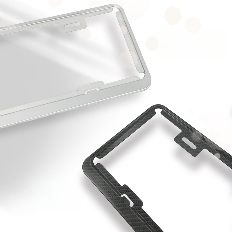 Taiwanský rám na poznávaciu značku, model XC-W270, nehrdzavejúca oceľ, Xingchang, univerzálne použitie.