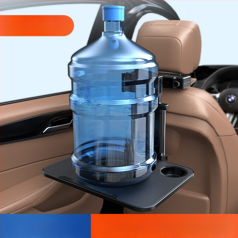 Stôl pre zadnú lavicu auta – viacfunkčný, skladací, demontovateľný; Materiál: plast; Inštalácia: na stenu; Značka: Helloleiboo/Leiben; Univerzálna kompatibilita