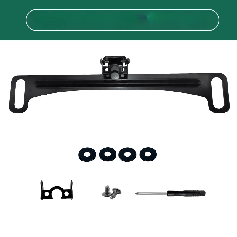 Držiak poznávacej značky, model YSJ-0170; Univerzálny typ vozidla; Nastaviteľný uhol 90–170°; Rozlíšenie 928x520; Video signál AV