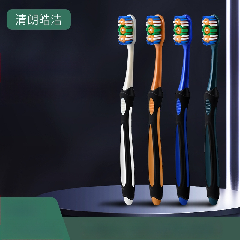 Ručná zubná kefka pre dospelých s DuPont štetinou – Qinglang Hao Jie, stredná tvrdosť