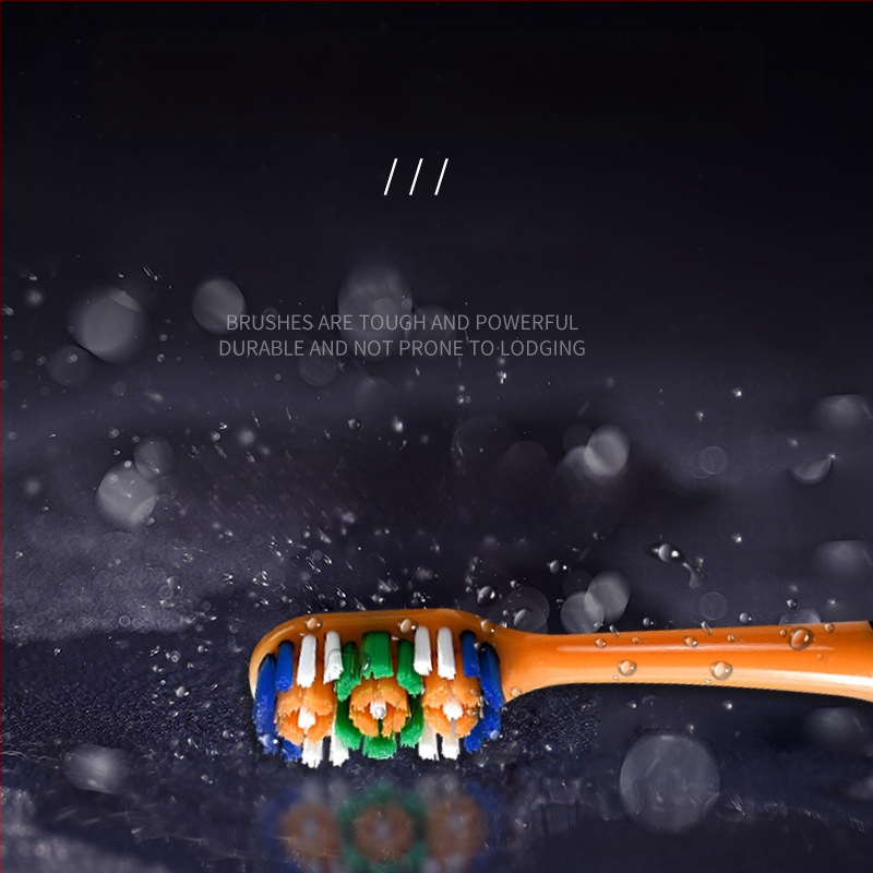 Ručná zubná kefka pre dospelých s DuPont štetinou – Qinglang Hao Jie, stredná tvrdosť