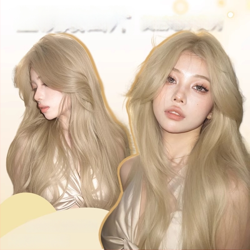 Garā cirtaina parūka sievietēm ar sānu bangām, temperatūras izturīgas šķiedras, mehāniskā ražošana, modelis 0041