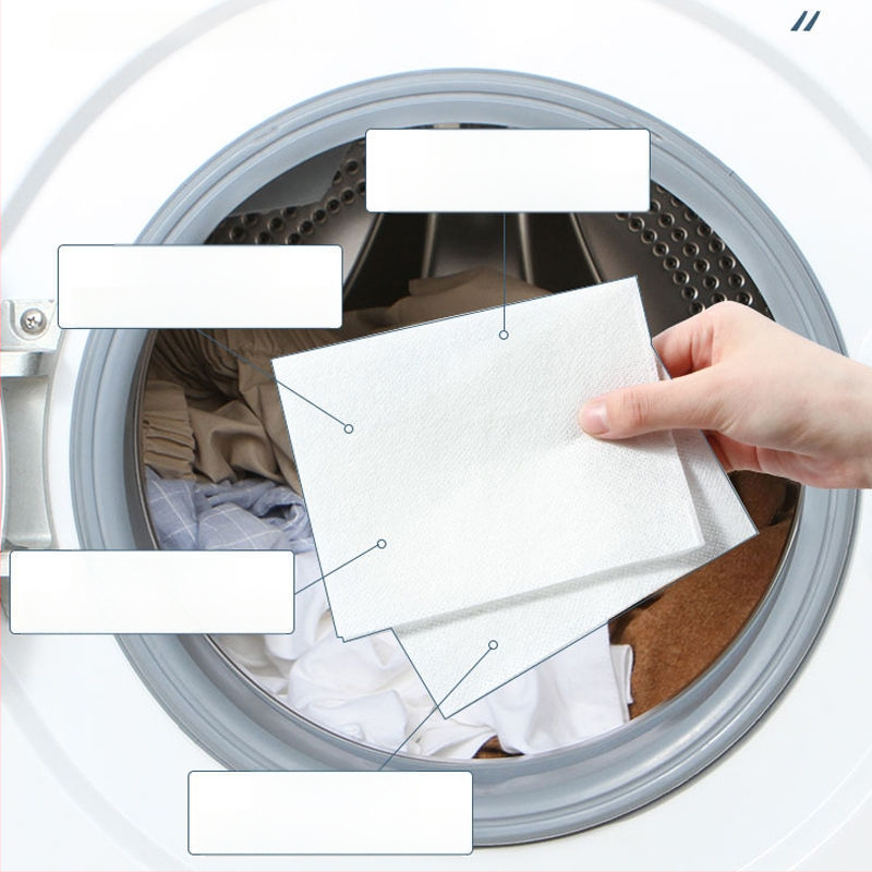 Color Catcher prádla – netkaná textília, proti farbeniu, Balenie: krabica, Množstvo v krabici: 50, Značka: Iné