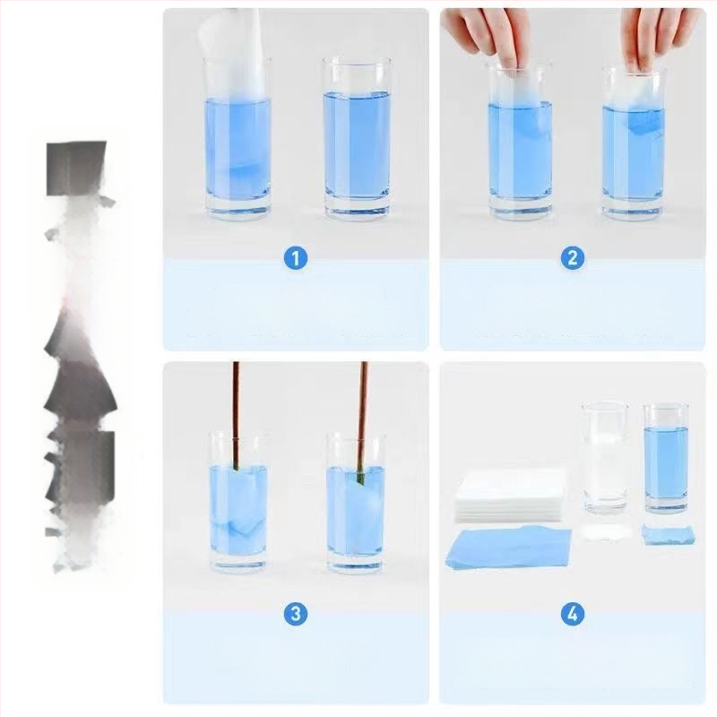 Rabbit Girl Lístok na zachytávanie farieb pri praní — hlboké čistenie, ochrana farieb, netkaný materiál