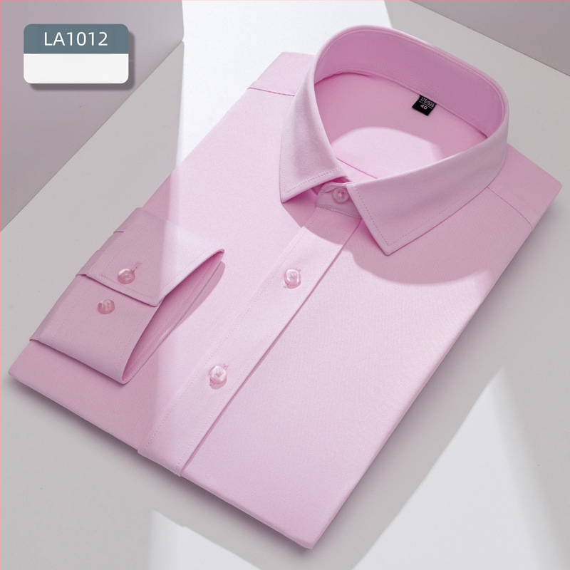 Meeste pikkade varrukatega särk, slim-fit, kortsuvaba, hingav polüesteri segu 92,6%