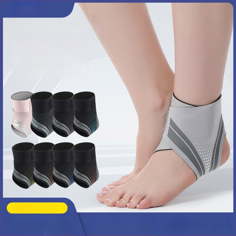 Sportlik pahkluu toestus – pahkluu aizsardzība futbolam, korvpallile ja jooksus; peamised materjalid: Lycra, vahtu kumm (imitatsioon lubatud)