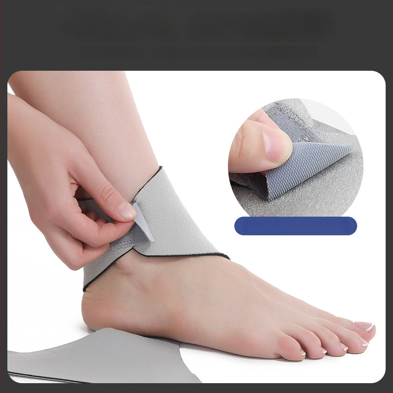 Sportlik pahkluu toestus – pahkluu aizsardzība futbolam, korvpallile ja jooksus; peamised materjalid: Lycra, vahtu kumm (imitatsioon lubatud)