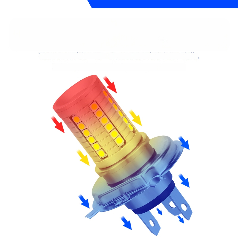 Predné LED svetlá na motocykel — model motor225, 12V, LED zdroj svetla, životnosť 50 000 hodín