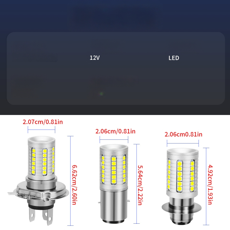 Predné LED svetlá na motocykel — model motor225, 12V, LED zdroj svetla, životnosť 50 000 hodín