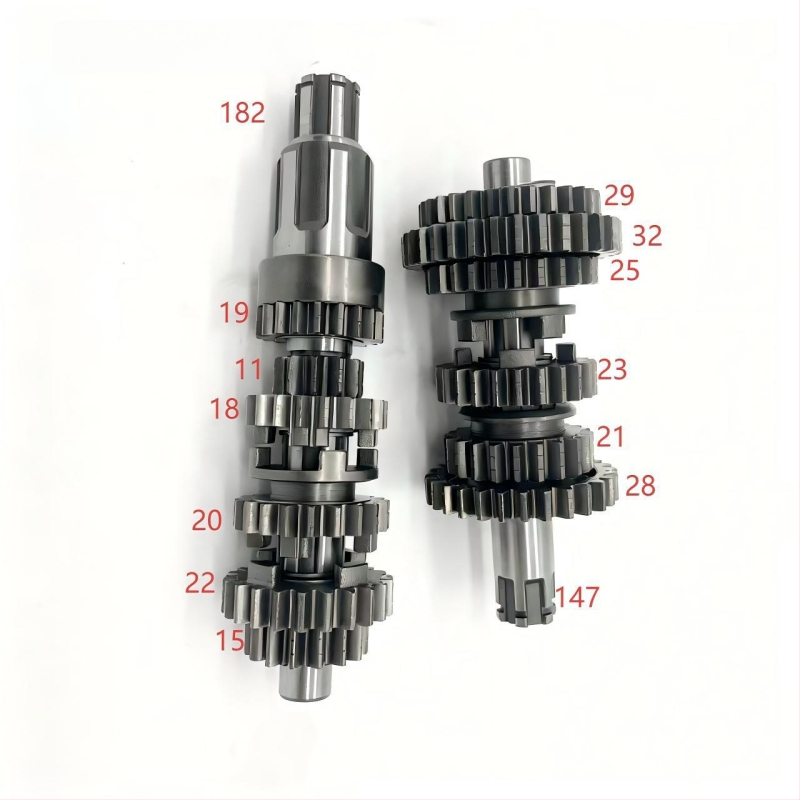 Vyvažovací hriadeľ pre CG250/CG200 – odolný voči opotrebeniu, 197cc/250cc jednovalcový motor, vlastné spracovanie, pre motory Lifan Zangfeng a Wolf Warrior