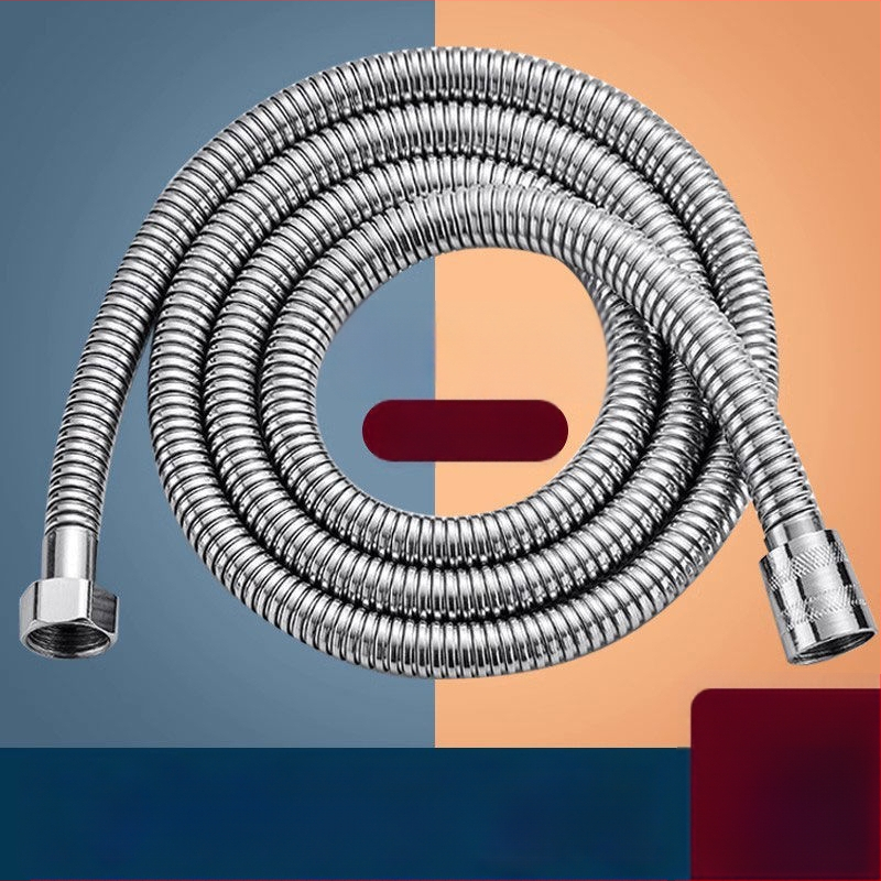 Sprchový hadica z 304 nerezovej ocele, flexibilná, skrutkové pripojenie, značka Shouli, prevádzkový tlak 20, teplota 100°C