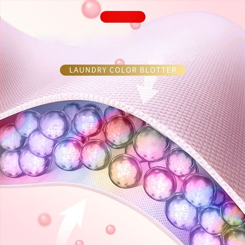 Wordlife Listy absorbujúce farby do prania, 60 kusov v vrecku, 48 balení v krabici