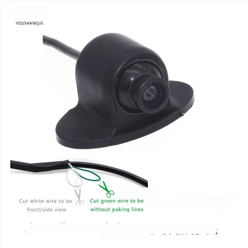 HD kamera do auta pre slepé miesto so 360° otočným pohľadom, predný/bočný/zadný pohľad, rozlíšenie 928x520, 12V, model YSJ-026