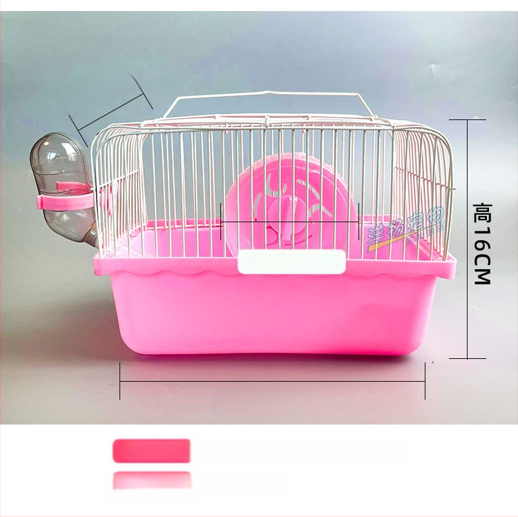 Klietka pre hamster, záhradný štýl, prenosná plastová konštrukcia, značka Yiheng, vhodná na všetky ročné obdobia