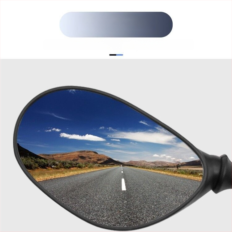 Zrkadlo na skuter - Mojielong, sklo, plast + železo, model WH100T-A-H, plastový kryt