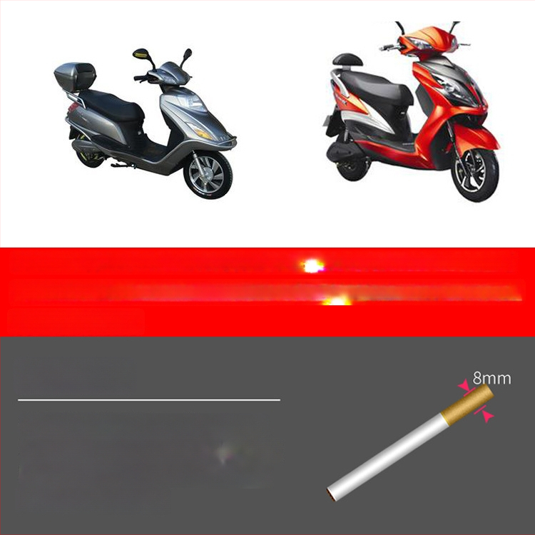 Zrkadlo na skuter - Mojielong, sklo, plast + železo, model WH100T-A-H, plastový kryt