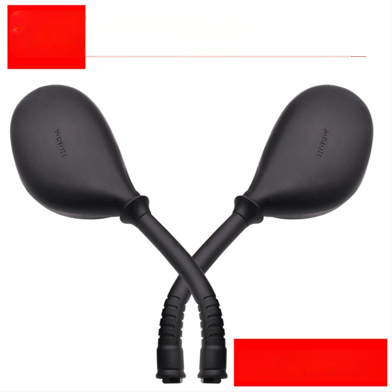 Zrkadlo na skuter - Mojielong, sklo, plast + železo, model WH100T-A-H, plastový kryt