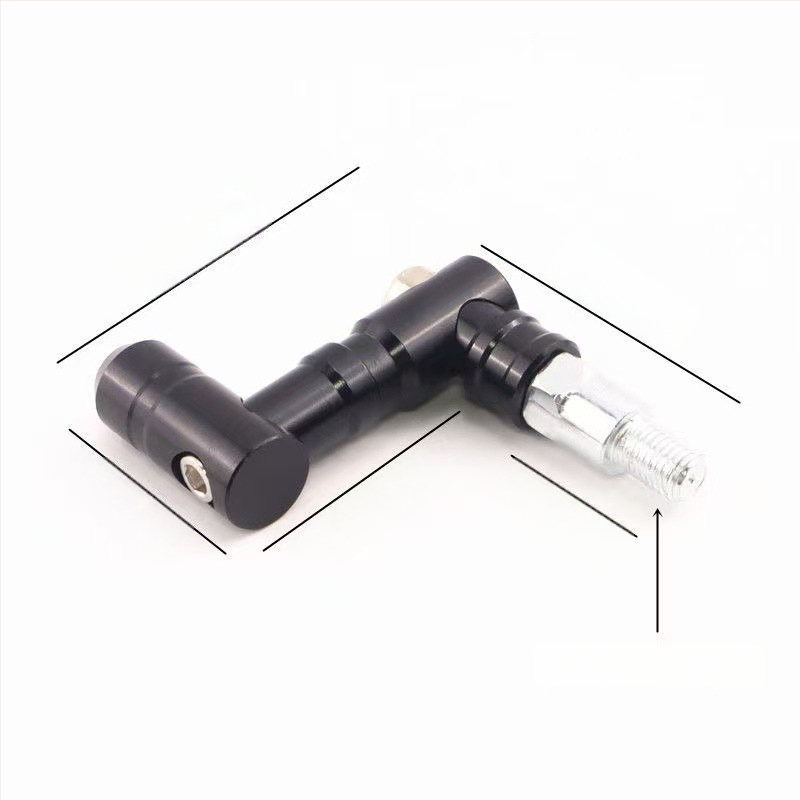 Hliníková zliatina skrutky pre základňu zrkadla na motocykel – Model ZS-C150, Číslo produktu ZS-C150, Prispôsobené spracovanie: Áno