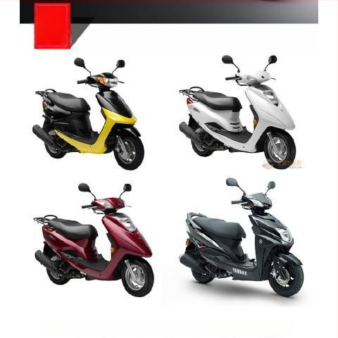 Scooteri tagantvaatepeegel Mojielong Qiaoge 100, ühildu Qioge Li Ying Ling Ying, plastikust korpus, paigaldus parema ja vasakpoolse keermega