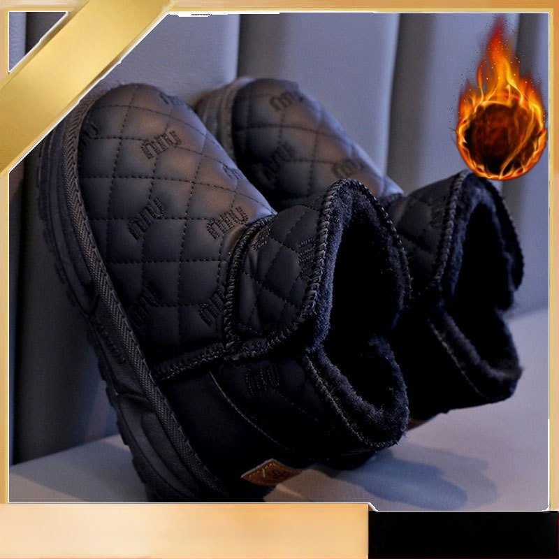 Unisex zimné nepremokavé členkové topánky s fleecovou podšívkou