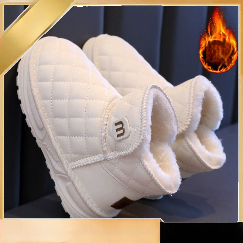 Unisex zimné nepremokavé členkové topánky s fleecovou podšívkou