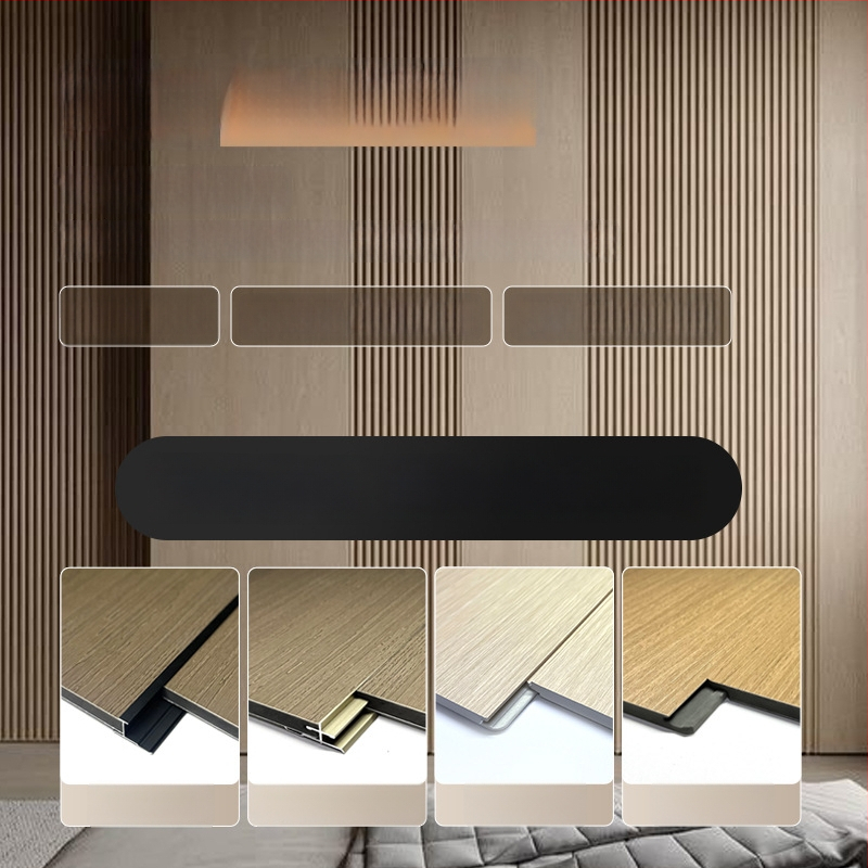 Panel na stenu z bambusových vlákien s uhlíkovým vláknom; drevený dekoratívny povrch, bez švov, vodeodolný a vlhkosti odolný, moderný minimalistický štýl, model 9.3